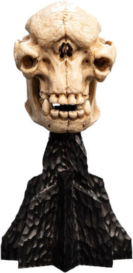 Polystone  The Lord of the Rings Trilogy  Skull of a Cave Troll Polystone Statue