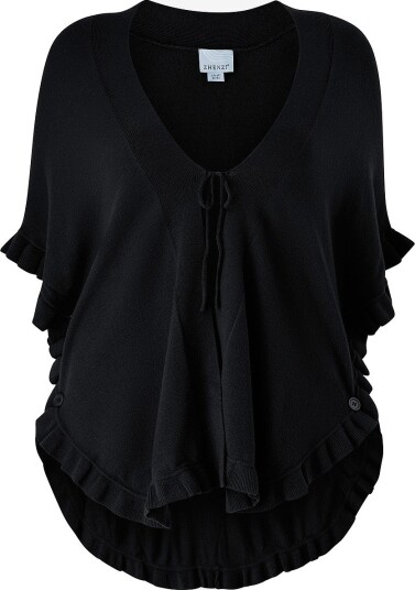 Zhenzi Poncho Zh kogle 1096 Svart