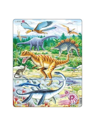 Selecta Play Larsen Jigsaw Puzzle Animals   Dinosaur 35 pcs. Gulv