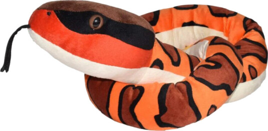 Wild Republic Snakesss Plysjbamse 137cm Oransje Slange
