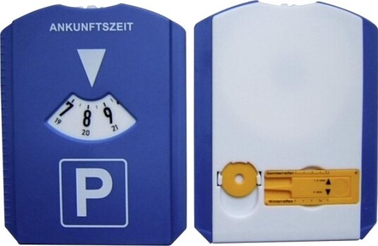 Hp Autozubehör 19944 Parkeringsskive 15 Mm X 11 Cm Med Svaber Til Afvaskning