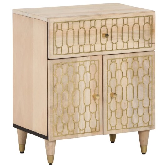 Nattbord 50x33x60 cm heltre mango 8721012108172