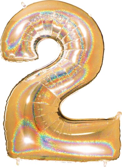 Ballongkungen Tallballong Glitter Gull Tallet 2 722GHG5