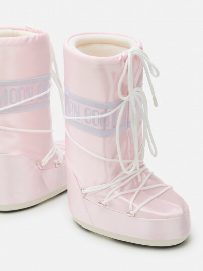 Moon Boot Icon Pearly Rose Boots 31 34 Moon Boot Icon Pearly Rose Boots 31 34