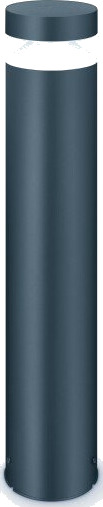 Philips Laven LED-pollare Rostfritt stål Svart IP44 Varmit 6W 600lm