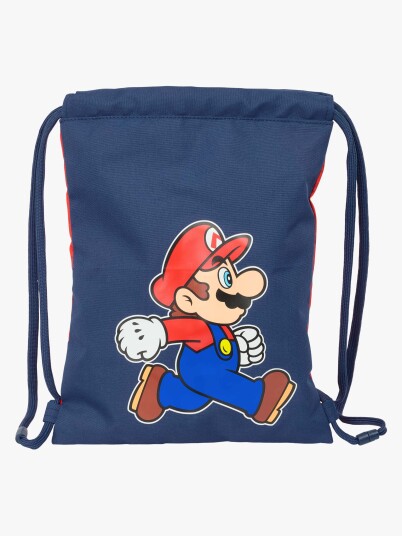 Nintendo Super Mario Treningsbag Trick Mørkeblå/rød