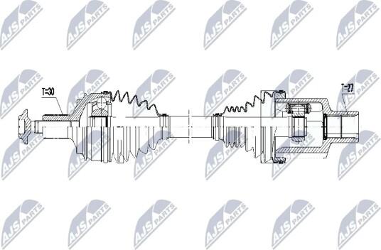 Nty Drivaksel NTY NPW ME 062
