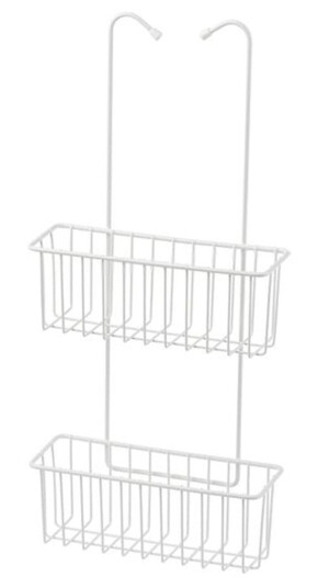 Esbada String Dusjkurv Dobbel Hvit Matt