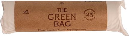 The Green Bag Komposterbare fryseposer 2 L