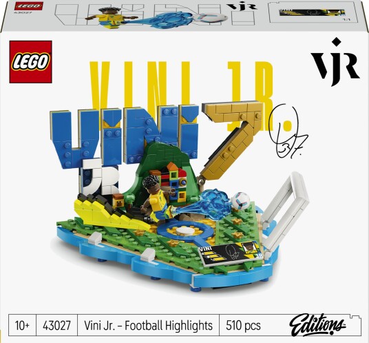 Lego Editions Vini Jr. Fotball-Høydepunkter 43027 Lego Editions Vini Jr. Fotball-Høydepunkter 43027