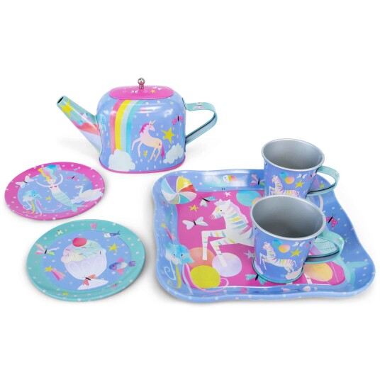 FLOSS & ROCK 7pc Fantasy Tea Set 47P5960 FLOSS & ROCK 7pc Fantasy Tea Set 47P5960