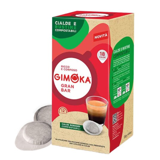 E.S.E. Gimoka Gran Bar E.S.E til E.S.E.. 18 puter E.S.E. Gimoka Gran Bar E.S.E til E.S.E.. 18 puter