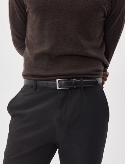 Matinique Frank Belt - Black - 85/S Matinique Frank Belt - Black - 85/S