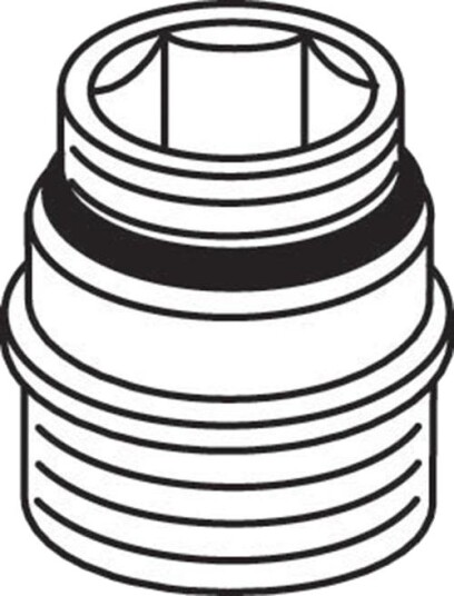 Oras 178785 v Utløpsnippel For Nova Blandebatterier