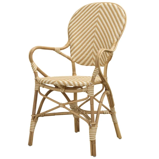 Sika Design Isabell armlenestol Ivory/Honey Sika Design Isabell armlenestol Ivory/Honey