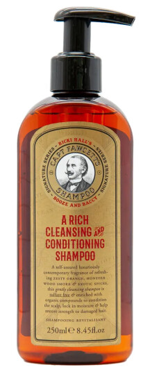 Captain Fawcett's Ricki Hall Booze & Baccy sjampo 250ml