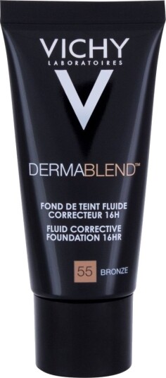 Vichy Dermablend 16Hr SPF35 Foundation #55 Bronze 30 ml for Alle Hudtyper