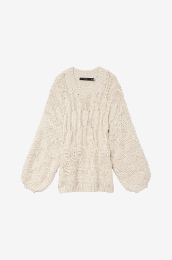 Vero Moda - Pullover vmCaitlin LS Knit Pullover Exp - Hvit