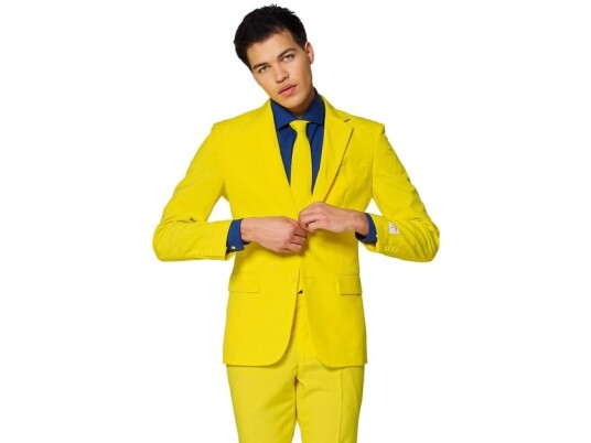 Oppo Merchandise Group B.v. Gult Jakkesæt Opposuits