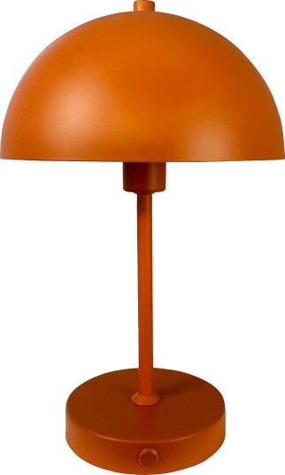 Dyberg Larsen Bordlampe Stockholm oppladbar Brun Bordlamper