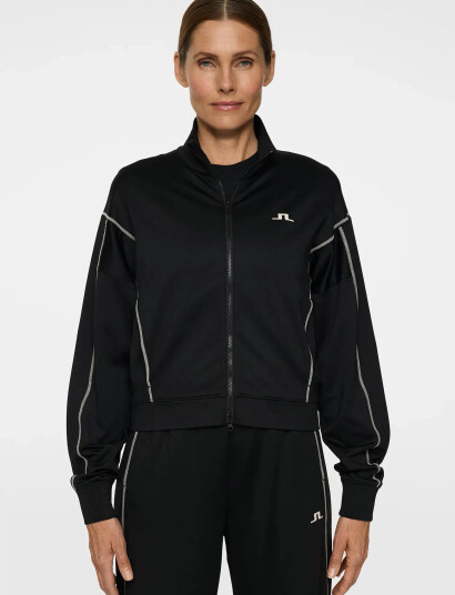 J. Lindeberg Belinda Track Jacket - Black - XL J. Lindeberg Belinda Track Jacket - Black - XL