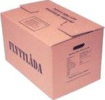 Z 51557001 Flytteeske 84 liter, 560 x 385 x 350 mm, Garasjeinnredning & oppbevaring