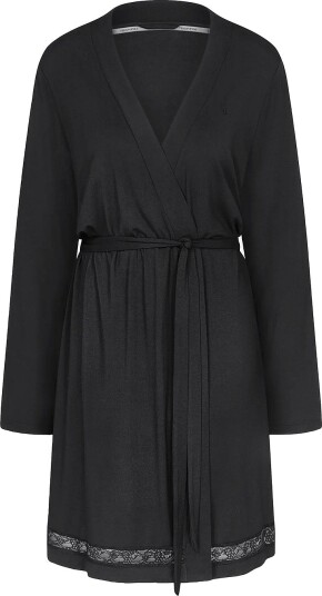 Triumph Morgenkåpe Comfort Allure Robe Svart