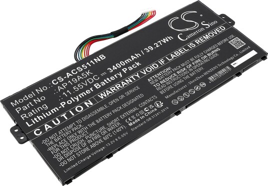 Batteri til Acer Chromebook Spin 511 R752T-C3M5 etc