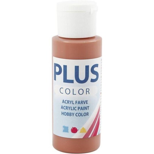 Creativ Company Plus Color Akrylmaling 60ml Terrakotta Creativ Company Plus Color Akrylmaling 60ml Terrakotta