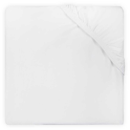 Jollein Stretchlaken Bomull 40x80cm Hvit