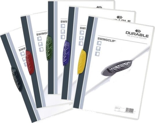 Durable Swingclip Flerfarget 30 Ark A4 25 Stykker