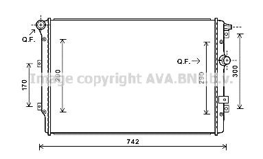 Radiator AVA Clever Choice VNA2324 Radiator AVA Clever Choice VNA2324