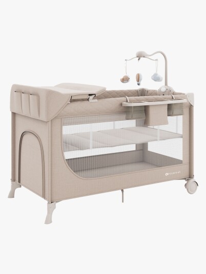 Kinderkraft LEODY UP Reiseseng Med Tilbehør Beige