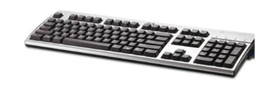 Hp Smart Card - Tastatur - Usb - Svensk - Jakksvart - For Hp 6200, Elite 8300, Pro 4300 Business Desktop Dc7800