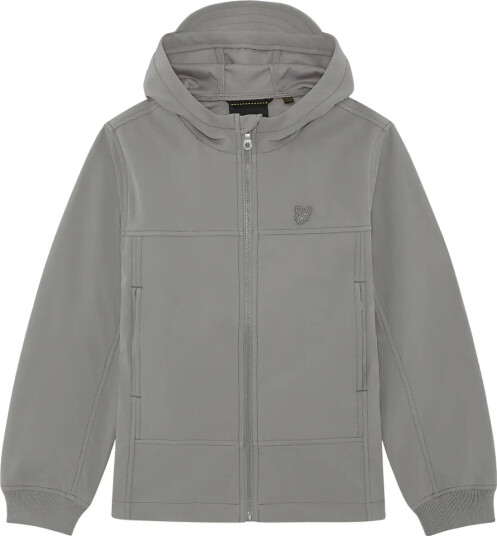Lyle & Scott Tonal Eagle Softshell Jacket Grey 15 16 Lyle & Scott Tonal Eagle Softshell Jacket Grey 15 16