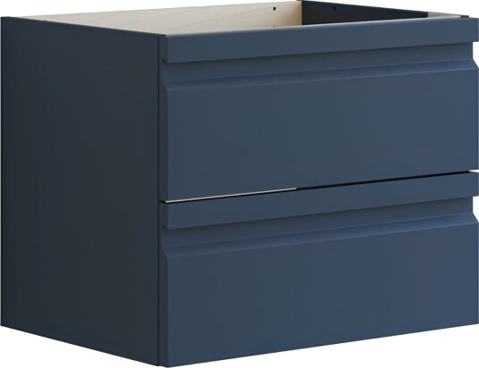 Dansani Inzo Integrert Servantskap 2 Skuff H48 Deep Blue / 60cm