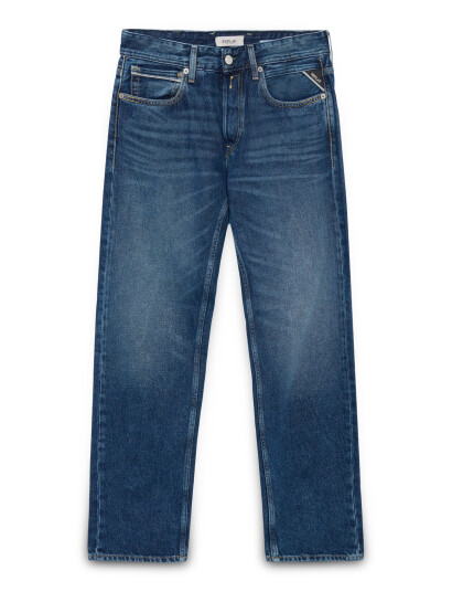 Replay Grover Trousers Straight 99 Denim - Blue - 36 x 32 Replay Grover Trousers Straight 99 Denim - Blue - 36 x 32