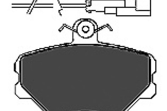 Bremseklosser MAPCO 6292