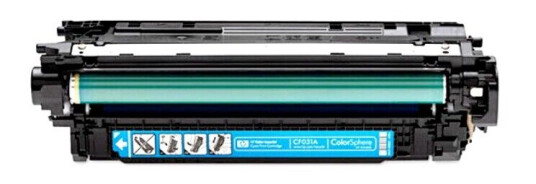 HP Kompatibel - Hp Cf031a 646a Toner Cyan 12500 Sider