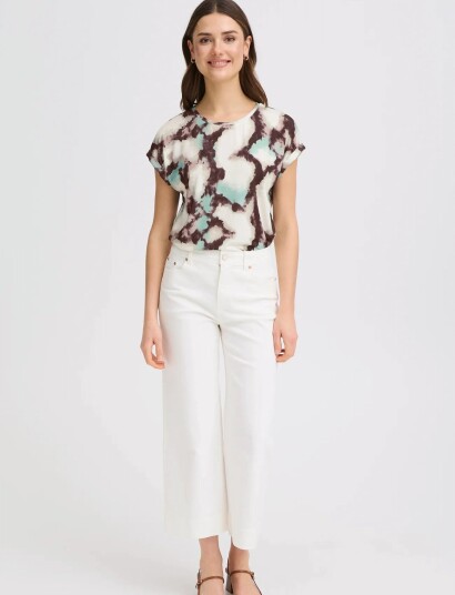 Fransa Frseen Tee 1 Cream XS