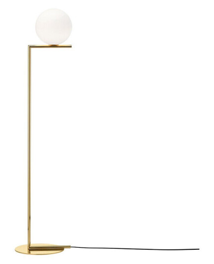 Flos IC F1 Gulvlampe 24K Gold Flos IC F1 Gulvlampe 24K Gold