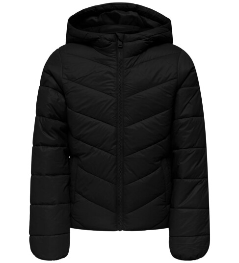Kids Only Jakke kogKajsa Light Quilt Hood Jkt Otw N Svart