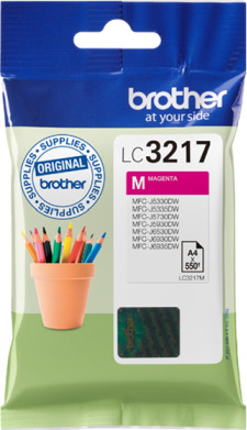 Brother Originale Blekkpatroner Brother Lc-3217m Magenta