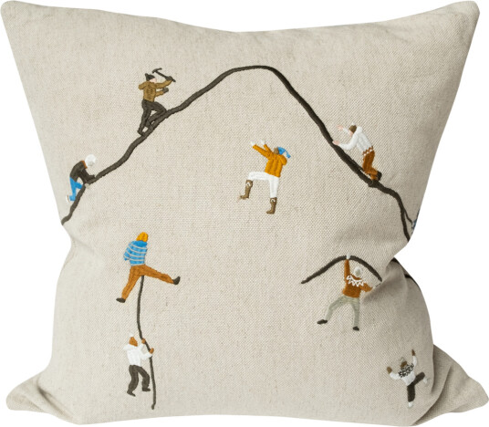 Fine Little Day Mountain climbers putevar 48 x 48 cm Natur Fine Little Day Mountain climbers putevar 48 x 48 cm Natur
