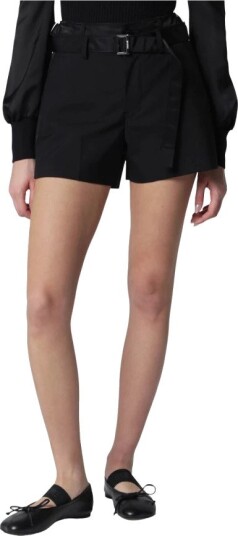 Sacai, Dame, Shorts, Svart, M,
