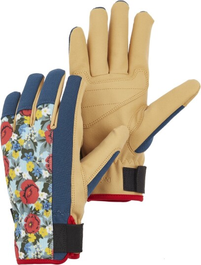 Hestrajob Duratan Flex Glove Red Print/medium Blue 7