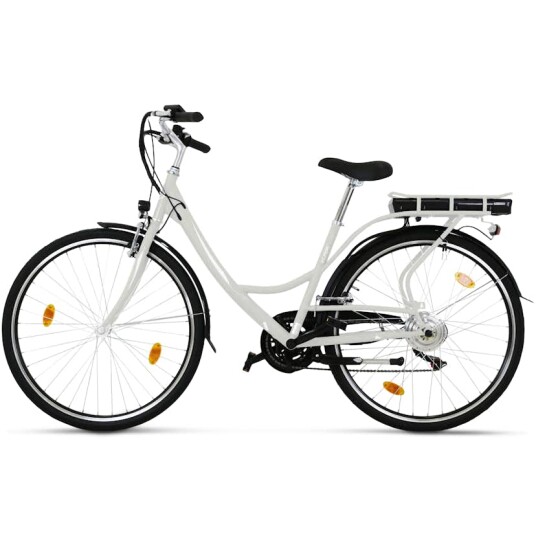 Elsykkel Lyfco Dame 28\" - Elinor 10,4 Ah HHvit Elsykkel Lyfco Dame 28\" - Elinor 10,4 Ah HHvit