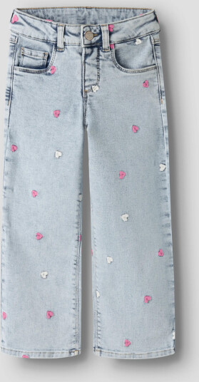Name It Nmfrose Wide Emb Jeans 2633 Fr Noos Blue 86