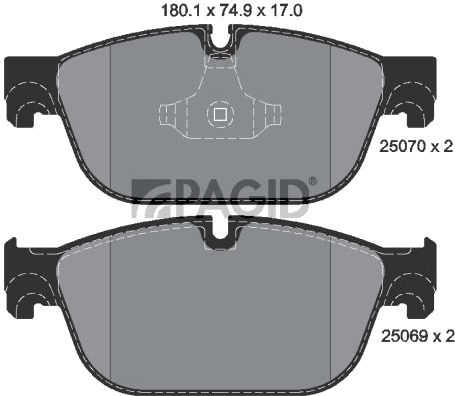 PAGID T2310N Bremseklosser PAGID T2310N Bremseklosser