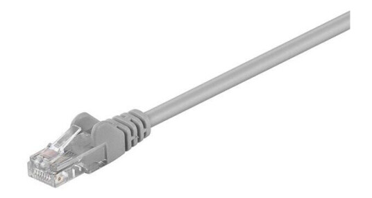 Goobay 2m UTP Cat 5E Nettverkskabel RJ-45 Grå